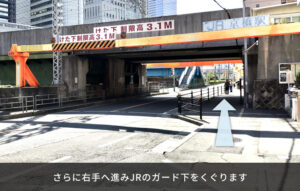 JR環状線 東西線 京橋駅からのルート案内_02