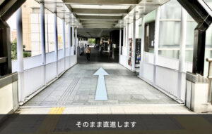 京阪電車京橋駅からのルート案内_05